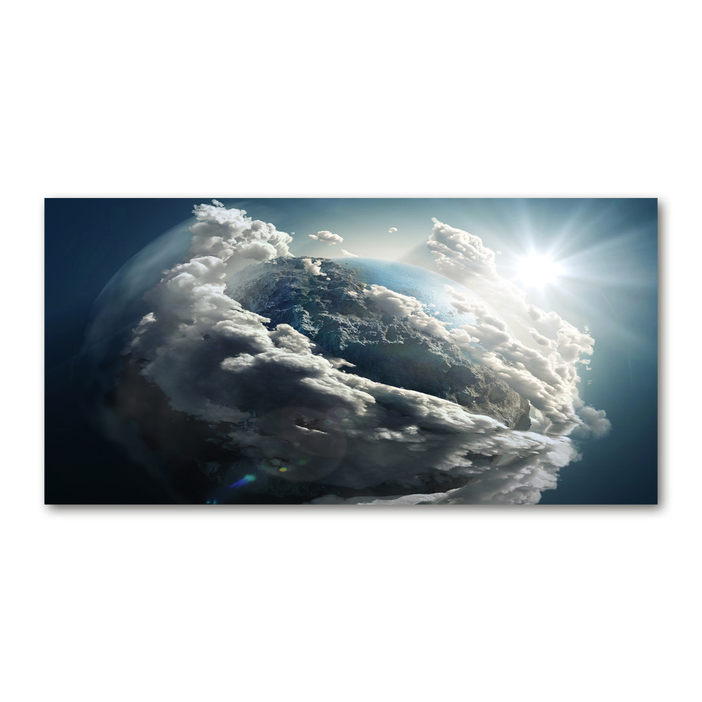 Foto obraz szkło hartowane Planeta Ziemia