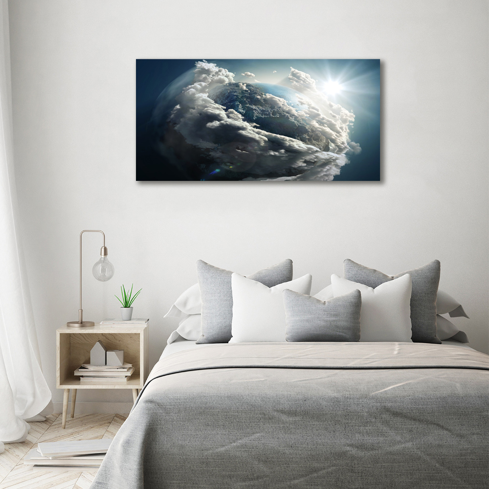 Foto obraz szkło hartowane Planeta Ziemia