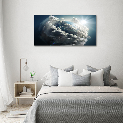 Foto obraz szkło hartowane Planeta Ziemia