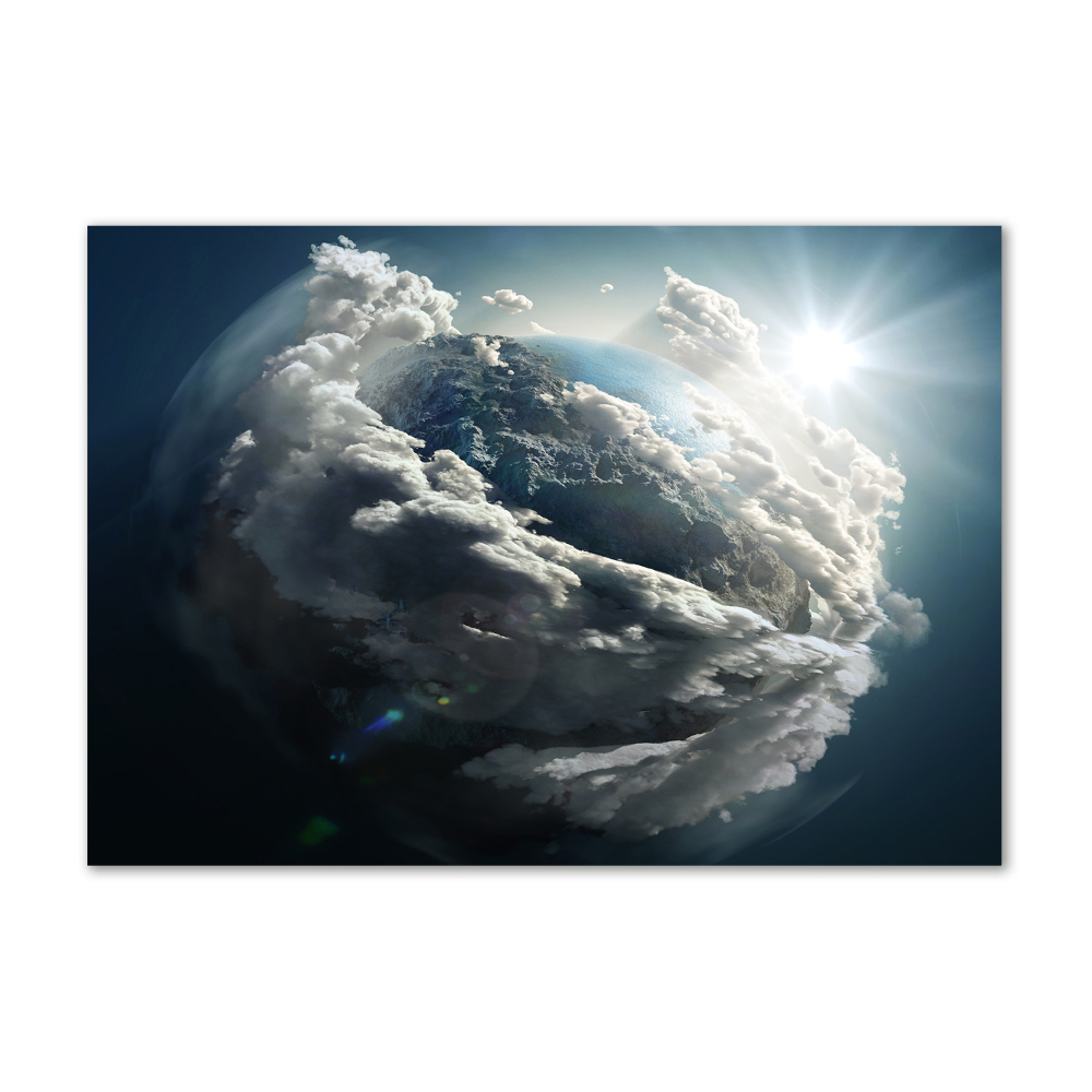 Foto obraz szkło hartowane Planeta Ziemia