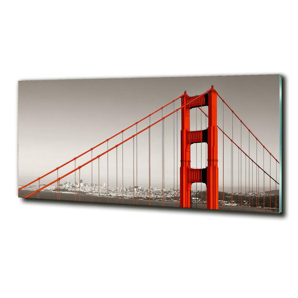 Foto obraz szklany Most San Francisco