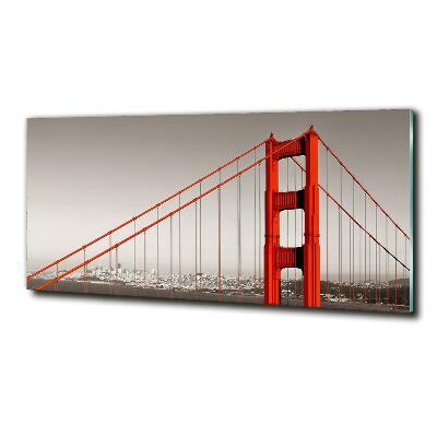 Foto obraz szklany Most San Francisco