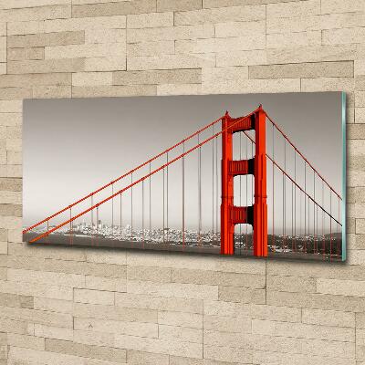 Foto obraz szklany Most San Francisco
