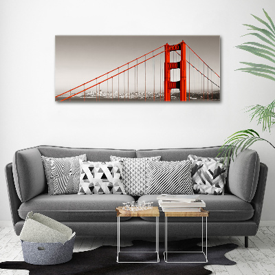 Foto obraz szklany Most San Francisco