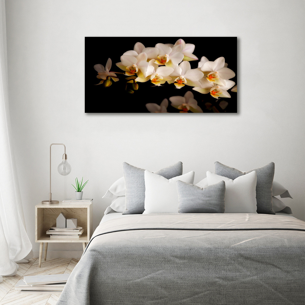 Foto obraz szkło hartowane Orchidea