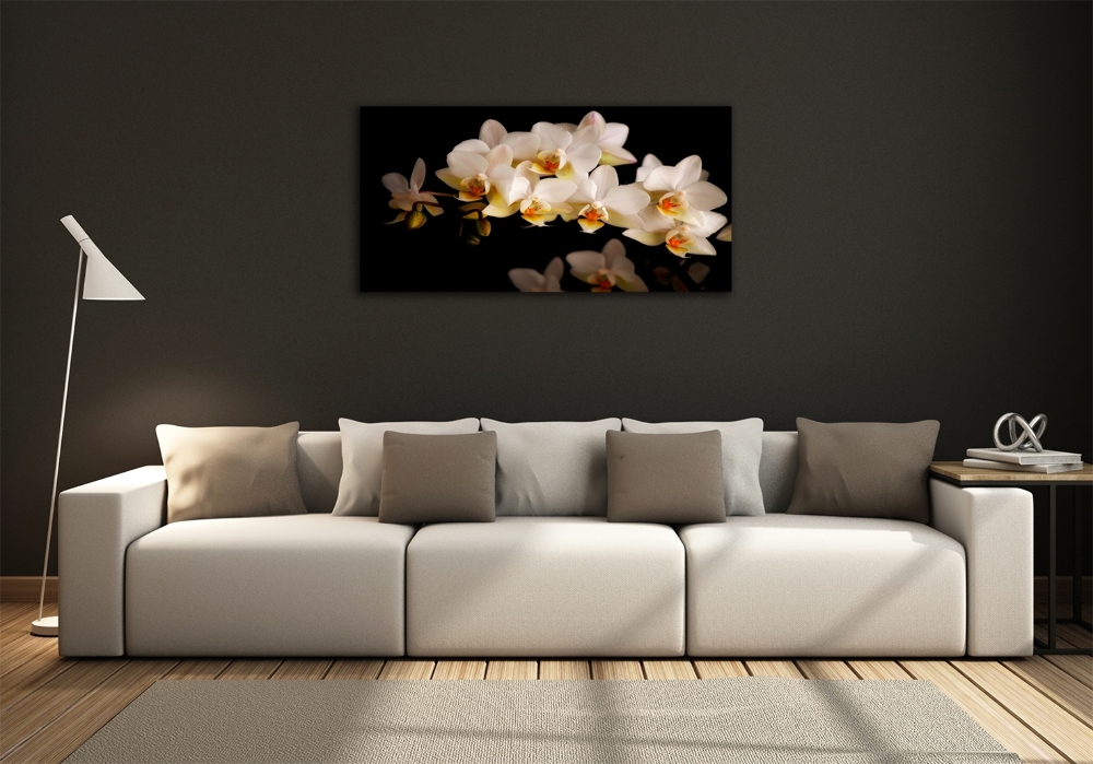 Foto obraz szkło hartowane Orchidea