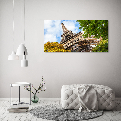 Foto obraz szklany Wieża Eiffla Paryż