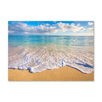 Foto obraz szkło hartowane Hawajska plaża