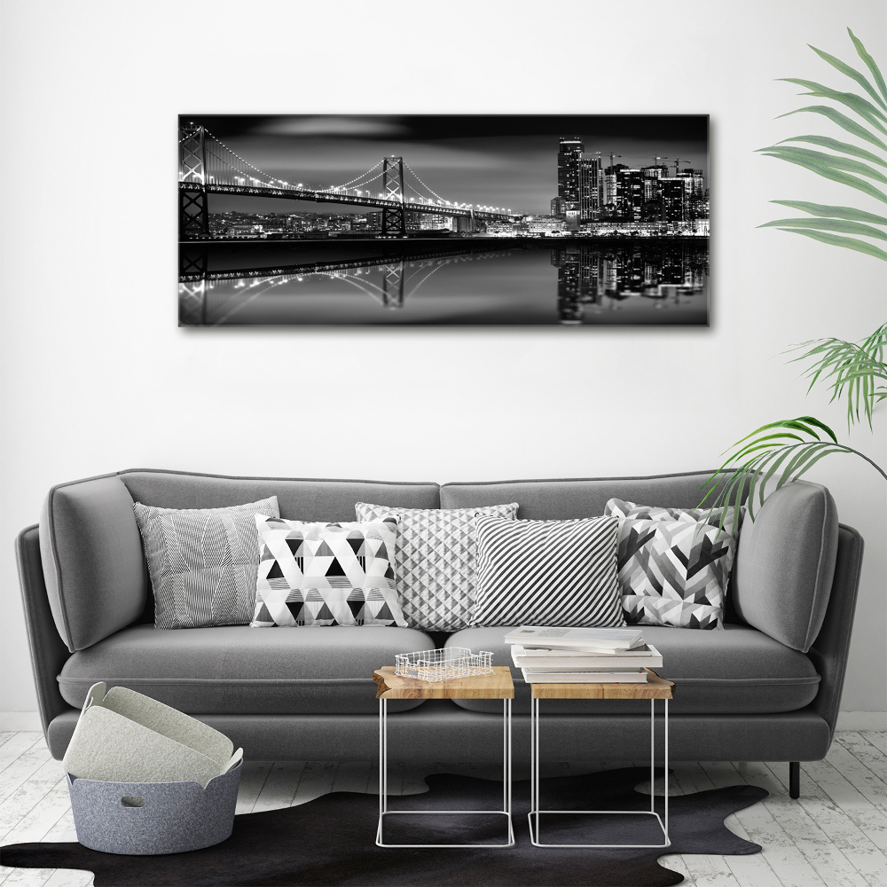 Foto obraz szklany San Francisco nocą