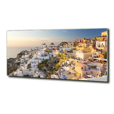 Foto obraz szklany Santorini Grecja