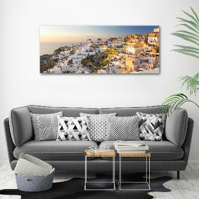 Foto obraz szklany Santorini Grecja