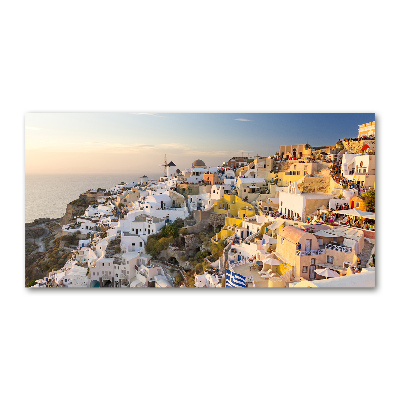 Foto obraz szklany Santorini Grecja
