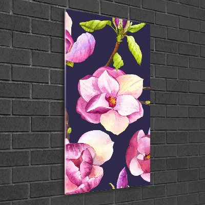Foto-obraz szkło hartowane pionowy Magnolia