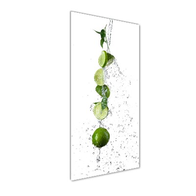Foto-obraz zdjęcie na szkle pionowy Limonki