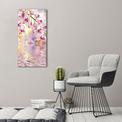Foto-obraz szkło hartowane pionowy Orchidea
