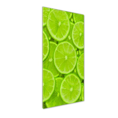 Foto-obraz zdjęcie na szkle pionowy Limonki