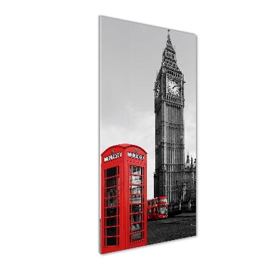 Foto obraz zdjęcie na szkle pionowy Big Ben Londyn
