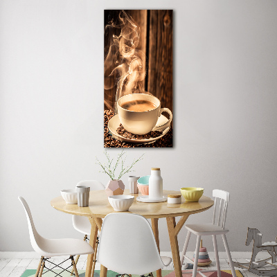 Foto obraz szklany pionowy Aromatyczna kawa