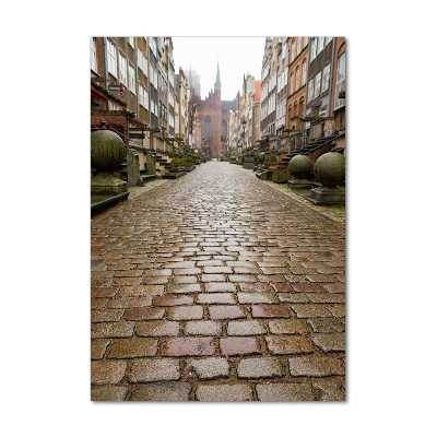 Foto obraz szkło hartowane pionowy Gdańsk Polska