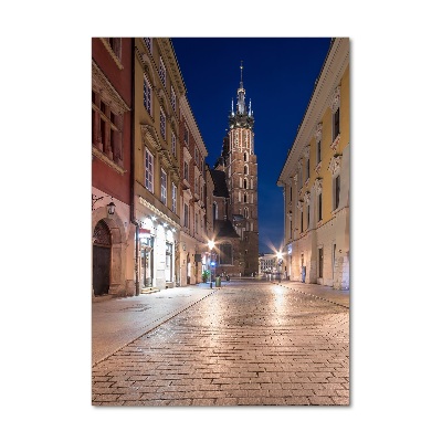 Foto obraz szkło hartowane pionowy Kraków Polska
