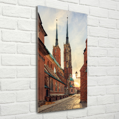 Foto obraz zdjęcie na szkle pionowy Wrocław Polska