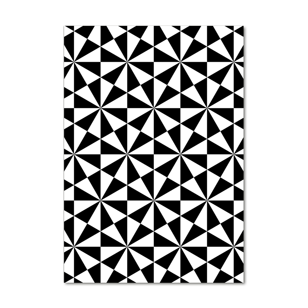 Foto obraz szklany pionowy Geometryczne tło