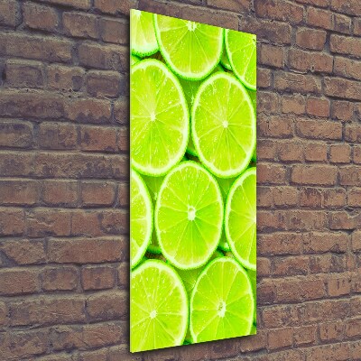 Foto-obraz zdjęcie na szkle pionowy Limonka
