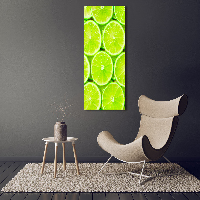 Foto-obraz zdjęcie na szkle pionowy Limonka