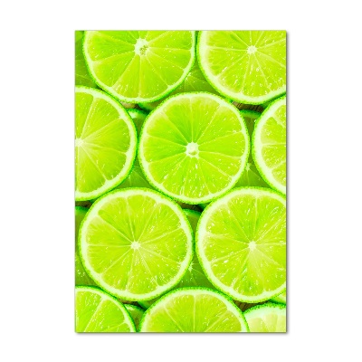 Foto-obraz zdjęcie na szkle pionowy Limonka