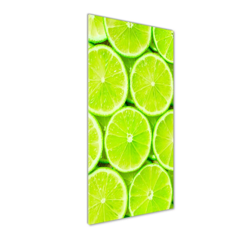 Foto-obraz zdjęcie na szkle pionowy Limonka