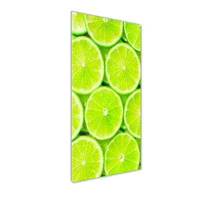 Foto-obraz zdjęcie na szkle pionowy Limonka