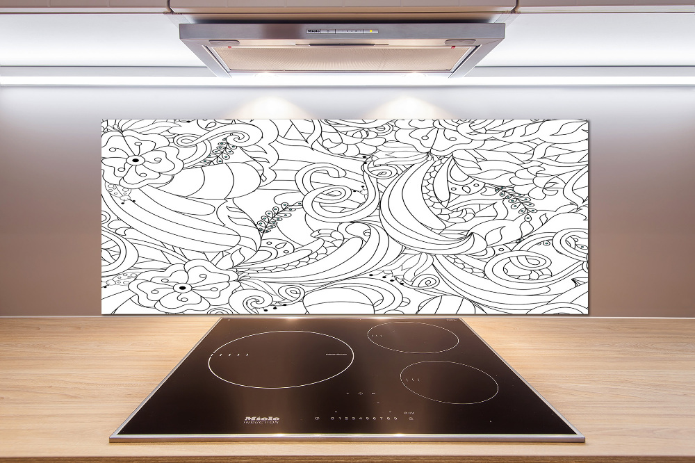 Panel między meble w kuchni Ornamenty