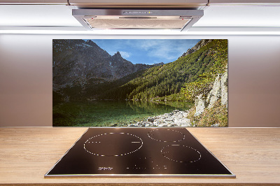 Panel do kuchni Morskie oko Tatry