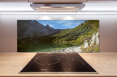 Panel do kuchni Morskie oko Tatry
