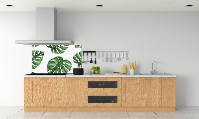 Panel między meble w kuchni Monstera