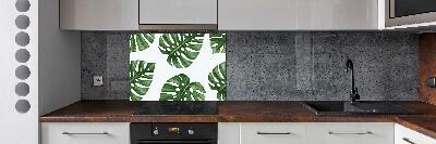 Panel między meble w kuchni Monstera