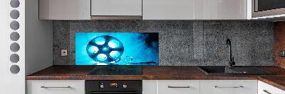 Panel dekor szkło Rolka filmu