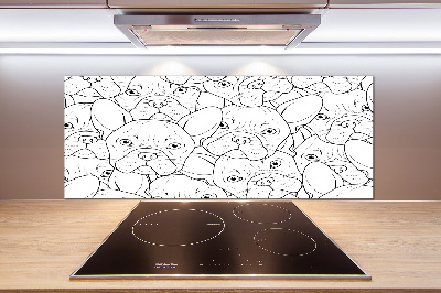 Panel do kuchni Buldogi francuskie