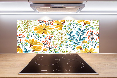 Panel do kuchni Wiosenne kwiaty