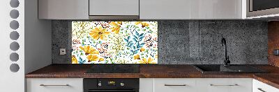 Panel do kuchni Wiosenne kwiaty