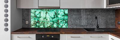 Panel do kuchni Malachit tekstura
