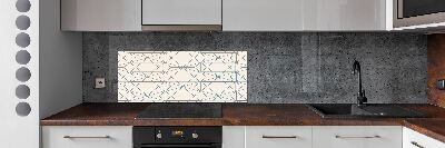 Panel do kuchni Geometryczne tło