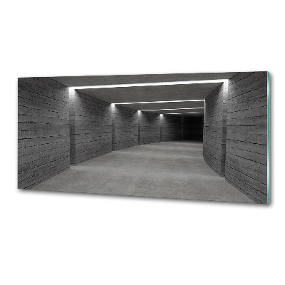 Panel do kuchni Betonowy tunel