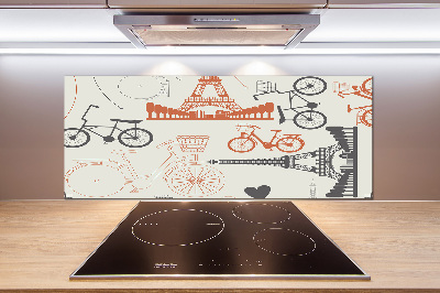Panel do kuchni Symbole Francji