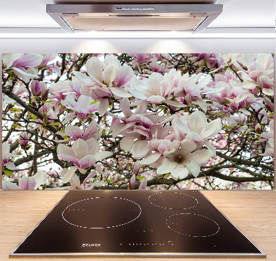 Panel do kuchni Kwiaty magnolii