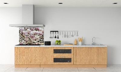 Panel do kuchni Kwiaty magnolii