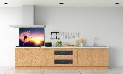 Panel dekor szkło Dmuchawiec
