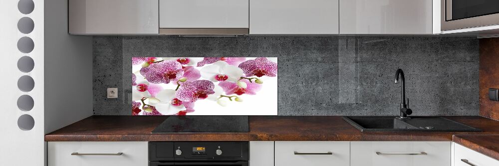 Panel między meble w kuchni Orchidea