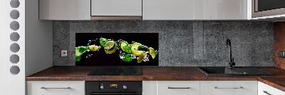Panel do kuchni Limonka i cytryna
