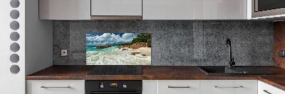 Panel do kuchni Plaża Seszele